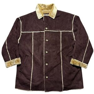 Schott Bros men’s XL rancher coat dark brown